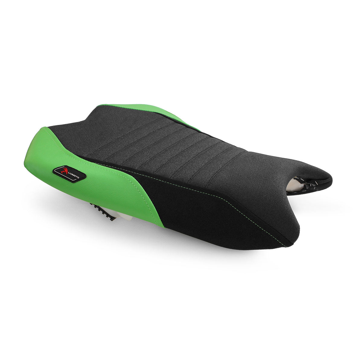もも LuiMoto Sport Seat Covers '07-'08 Kawasaki ZX6R - Lime Green
