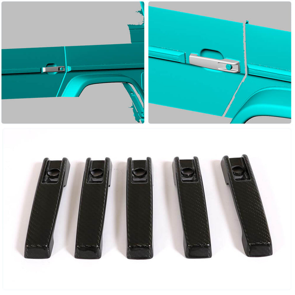 メルセデスベンツ G Class W463 2004-2018 ドライカーボン Door Handle カバー