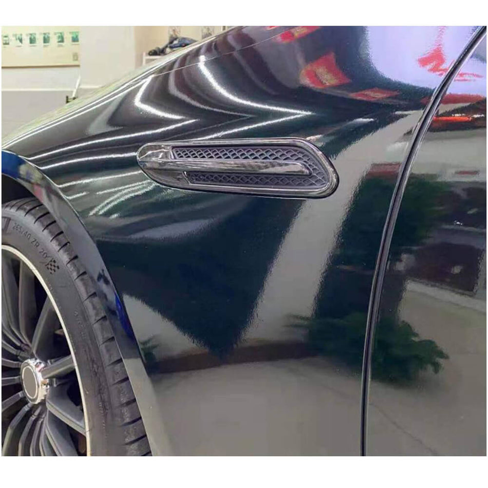 メルセデスベンツ AMG GT43 GT50 GT53 GT63 S X290 Sedan 19-21 カーボン サイドエア フェンダーベンド カバー トリム