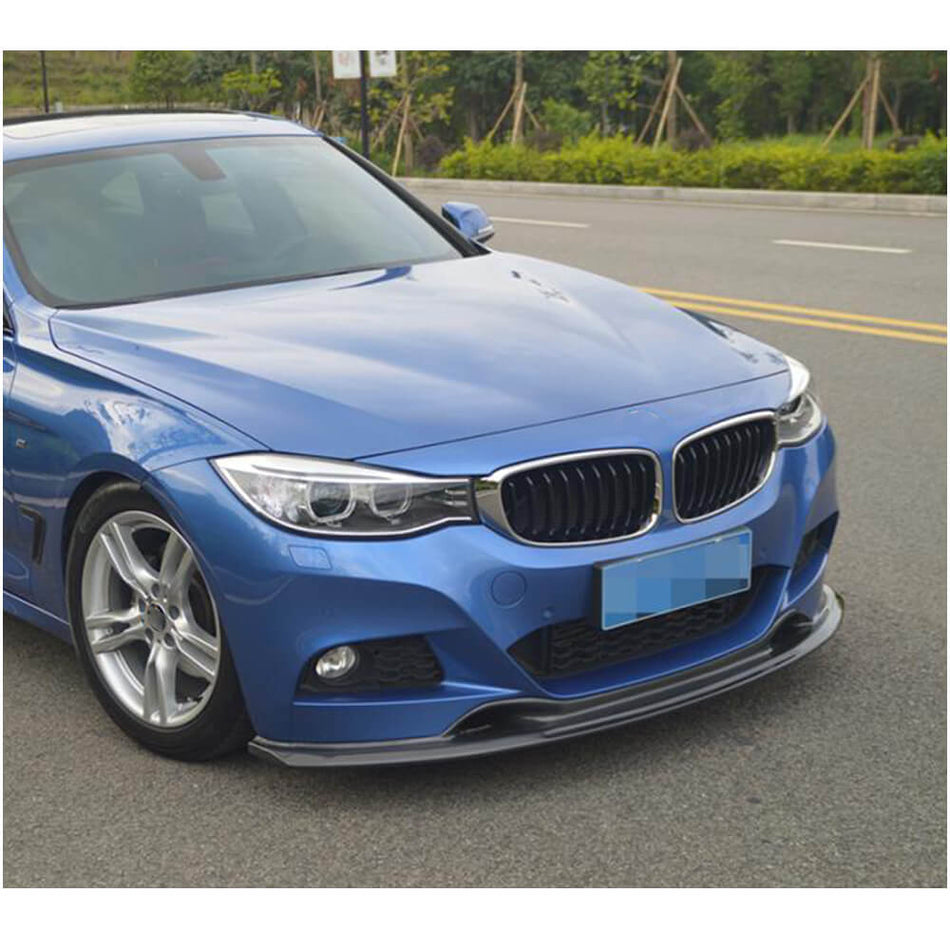 BMW 3シリーズ F34 M Sport GT カーボン フロントバンパー リップスポイラー ワイドボディキッド | 320i 328i 330i 335i 340i M-tech