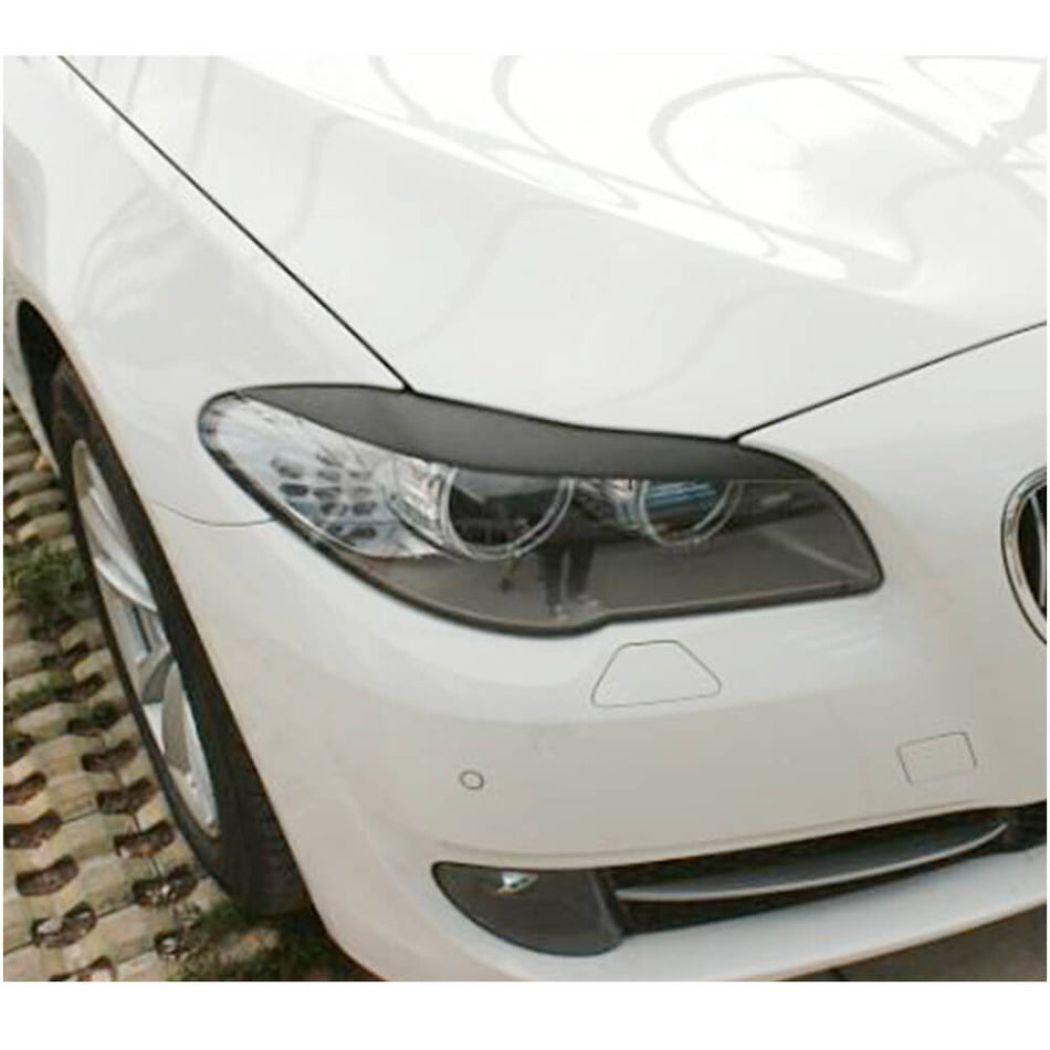 BMW 5シリーズ F10 ベース Sedan Pre-LCI カーボン Headlight Eyebrows Lamp Eyelids