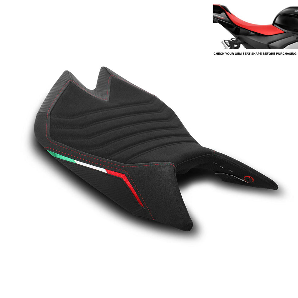 LUIMOTO ( ルイモト ) Aprilia | RSV4 1100 21-23, RSV4 FACTORY 1100 21-23, TUONO V4 21-23, TUONO V4 FACTORY 1100 21-23 | Italia Sport | ライダーシートカバー