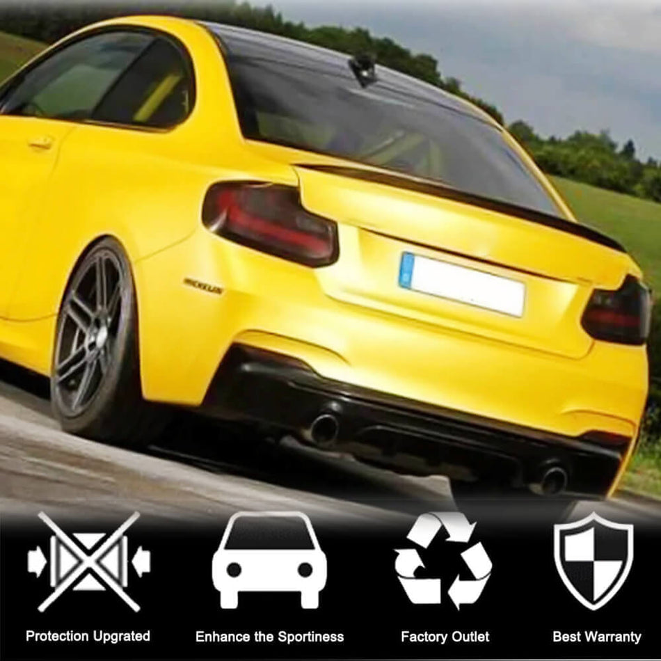 BMW 2シリーズ F22 F23 220i 228i 230i M Sport M235i M240i カーボン リアバンパー ディフューザー バランスリップ