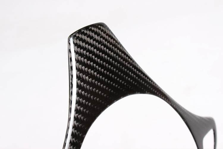 BMW 3シリーズ E90 ベース Sedan 05-08 カーボン Steering Wheel カバーs インテリア Parts丨316i 318i 320i 323i 325i 330i 335i