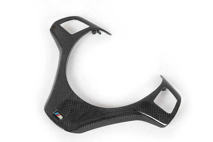 BMW 3シリーズ E92 08-13 カーボン Steering Wheel カバーs インテリア Parts