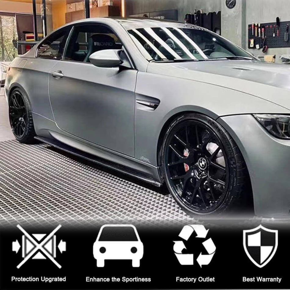 BMW 3シリーズ E92 E93 M3 カーボン サイドスカート ドアロッカーパネル エクステンションリップ