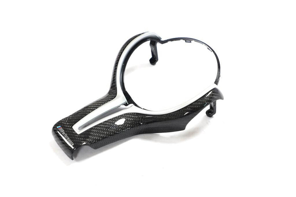 BMW F87 M2 & F80 M3 & F82/F83 M4 & F10 M5 & F06/F12/F13 M6 & X5M F85 & X6M F86 2014-2020 カーボン Steering Wheel カバーs インテリア Parts
