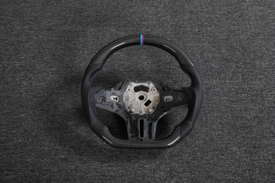 BMW G80 M3 Sedan G82 M4 クーペ コンバーチブル カーボン Steering Wheel カバーs インテリア Parts