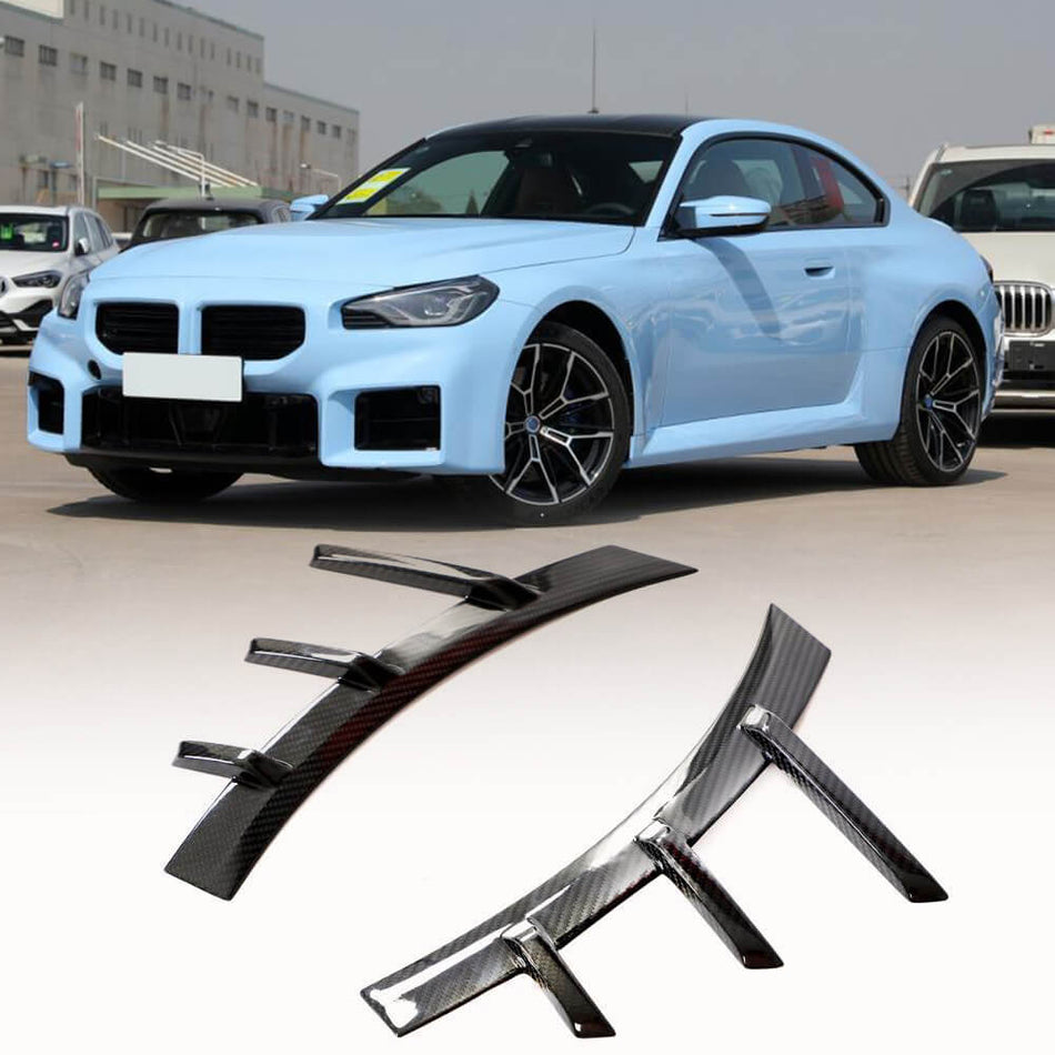 BMW G87 M2 ベース クーペ 2 Door 2022-2023 カーボン サイドフェンダーベンド スプリッター