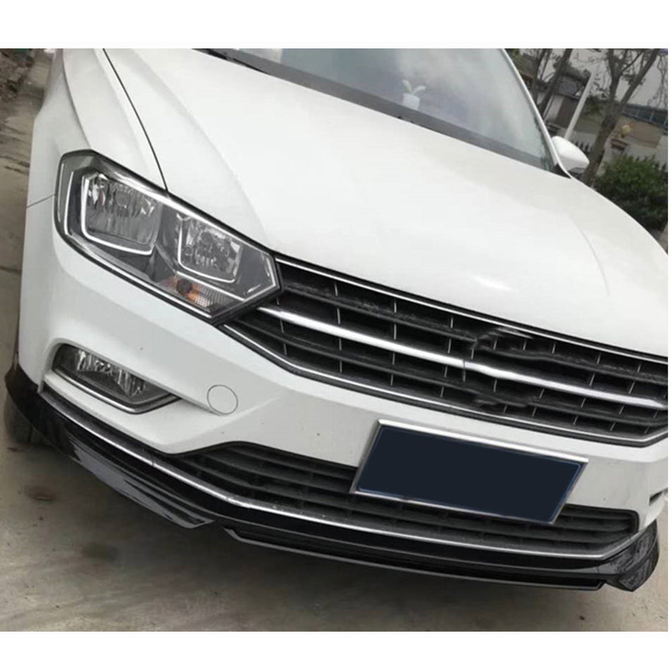 フォルクスワーゲン Golf 7.5 MK7.5 Standard カーボン フロントバンパー Lip 3Pcs