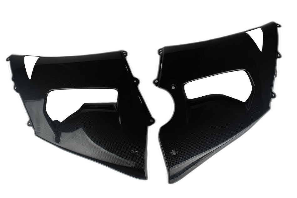 ZX-6R 636 2005 2006 カーボン サイドパネル