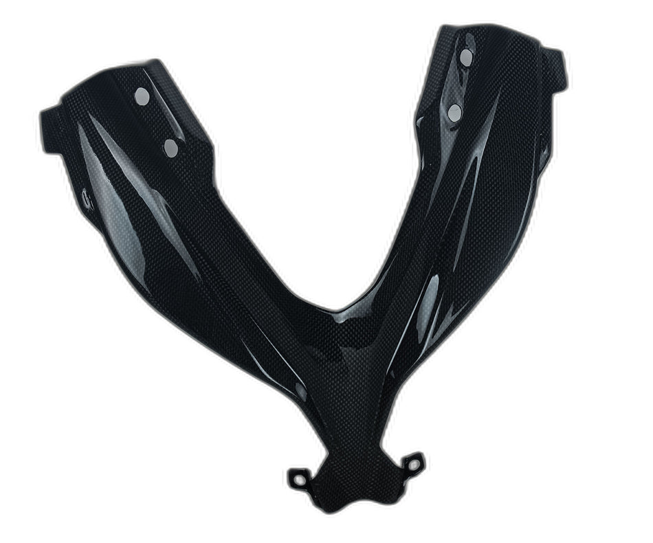 NINJA250 2013-2017 カーボン ヘッドライトウィンドシールド カウルパネル フェアリング