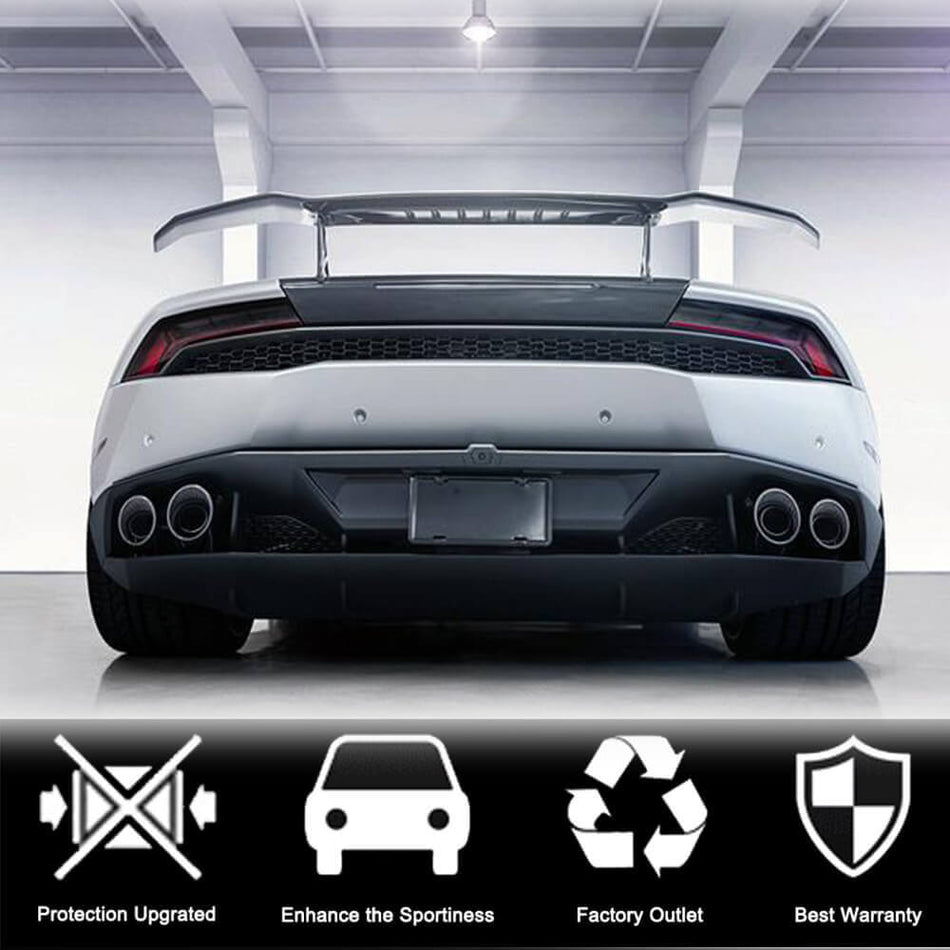 ランボルギーニ Huracan LP610 LP580 カーボン リア トランク スポイラー ウィングリップ