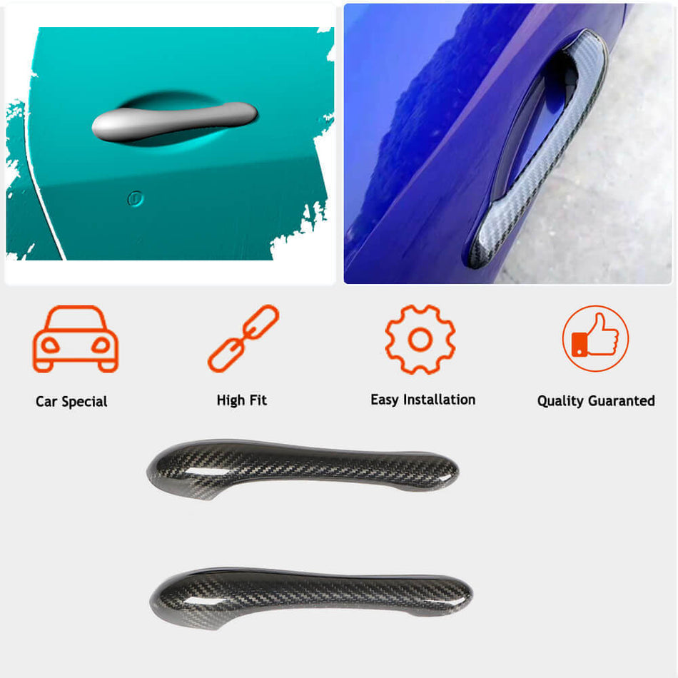 マセラッティ Gran Turismo GT GranCabrio ドライカーボン Door Handle カバー トリム