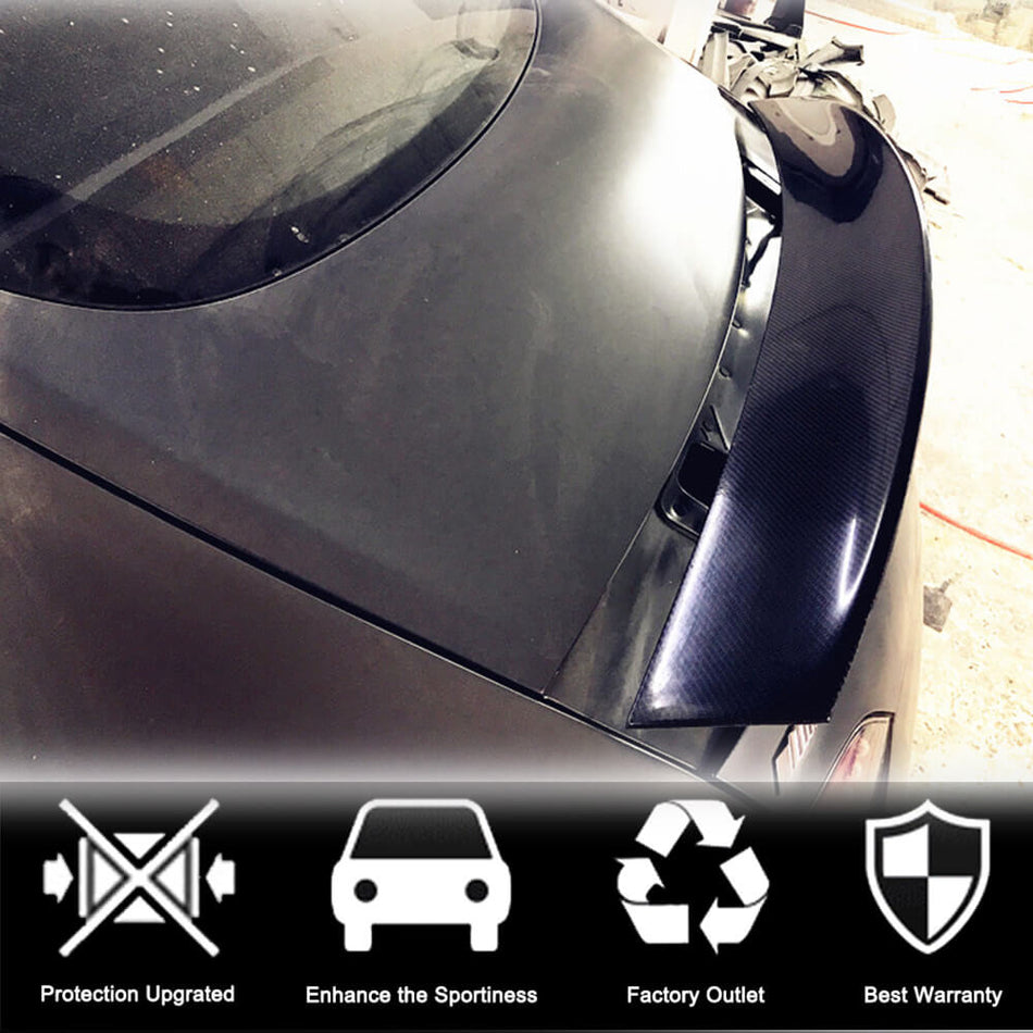 メルセデスベンツ AMG GT/GT S C190 クーペ カーボン リア トランク スポイラー ウィングリップ