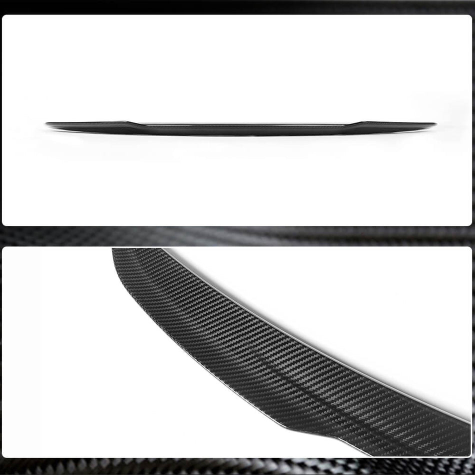 メルセデスベンツ CLS Class C257 2018-2022 ドライカーボン リア トランク スポイラー ウィングリップ | CLS300 CLS350 CLS450 CLS53 AMG