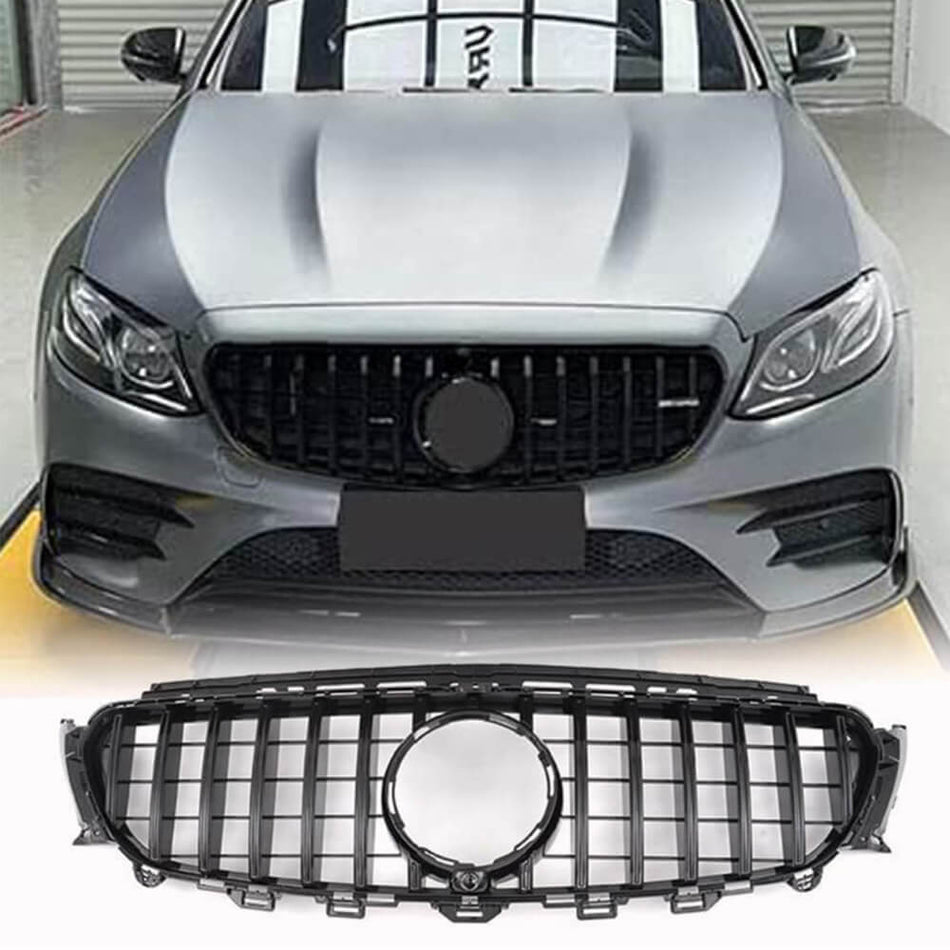 メルセデスベンツ W213 AMG 16-19 フロント グリル フレームバンパー グリル トリム エンブレム|E200 E250 E300 E350 E400 E43 E500 E550