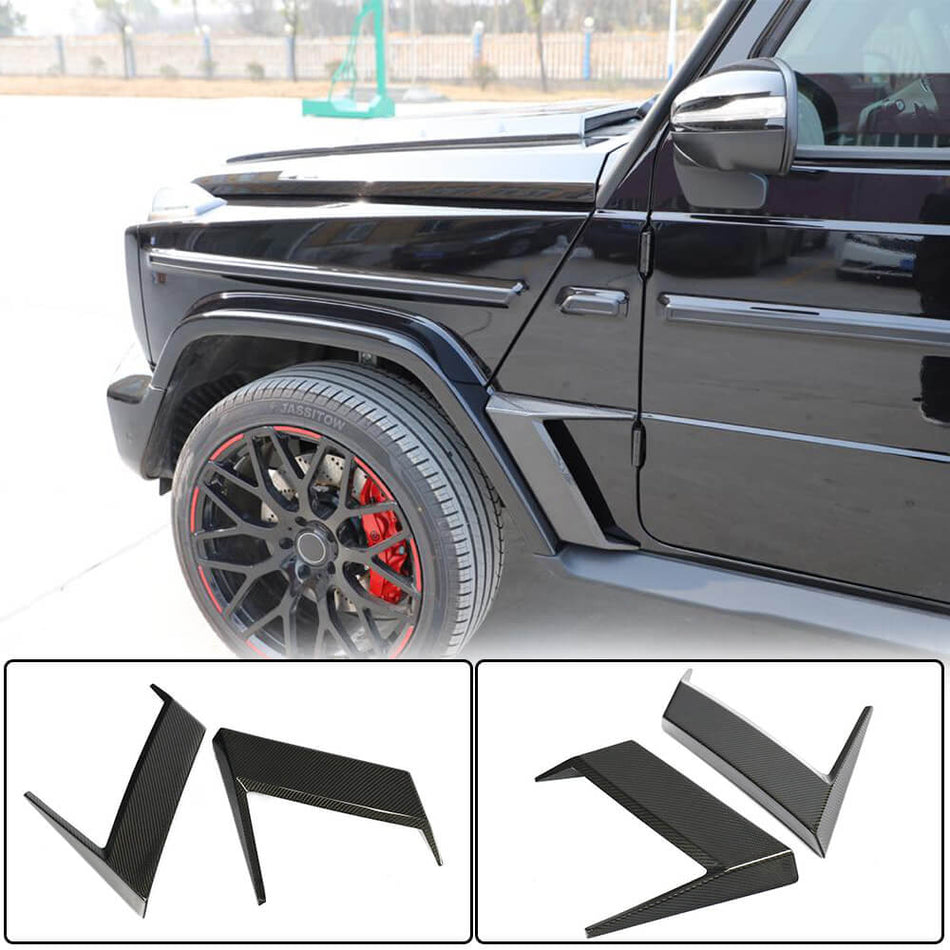 メルセデスベンツ W463 G500 G550 G63 AMG 2019UP カーボン サイドエア フェンダーベンド ボディキット
